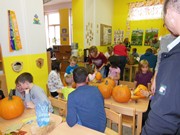 Veselé dýňování s rodiči